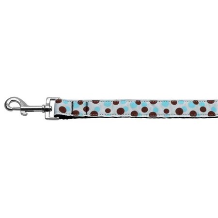 UNCONDITIONAL LOVE Confetti Dots Nylon Collar Baby Blue 1 wide 6ft Lsh UN805073